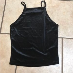 Velvet tank top